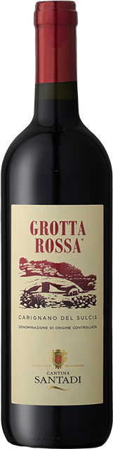 “Grotta Rossa” Carignano del Sulcis, Cantina Santadi