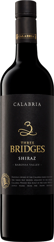 Calabria, Three Bridges Shiraz Barossa Valley 