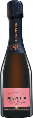 Шампанское и игристые вина - DRAPPIER, Rosé de Saignée, Brut, Champagne, 1/2 Bouteilles