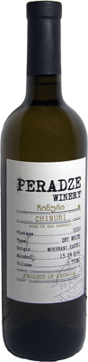 Вино - Chinuri aged in oak barrels, Peradze Winery