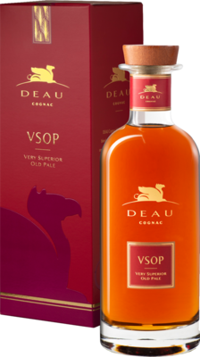 Коньяк и бренди - DEAU COGNAC VSOP в подарочной упаковке