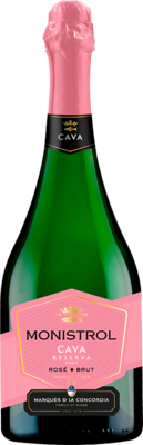 Шампанское и игристые вина - Cava Reserva Brut Rosé, Monistrol