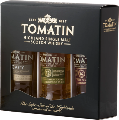 Виски - Tomatin Triple Pack Legacy, 12 Y.O., 14 Y.O.