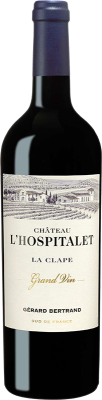 Вино - Château l’Hospitalet La Clape Grand Vin rouge, Gérard Bertrand