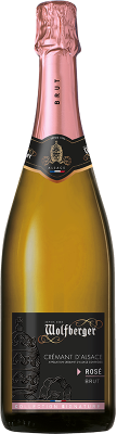 Шампанское и игристые вина - Cremant d'Alsace Collection Signature Rose Brut, Wolfberger 